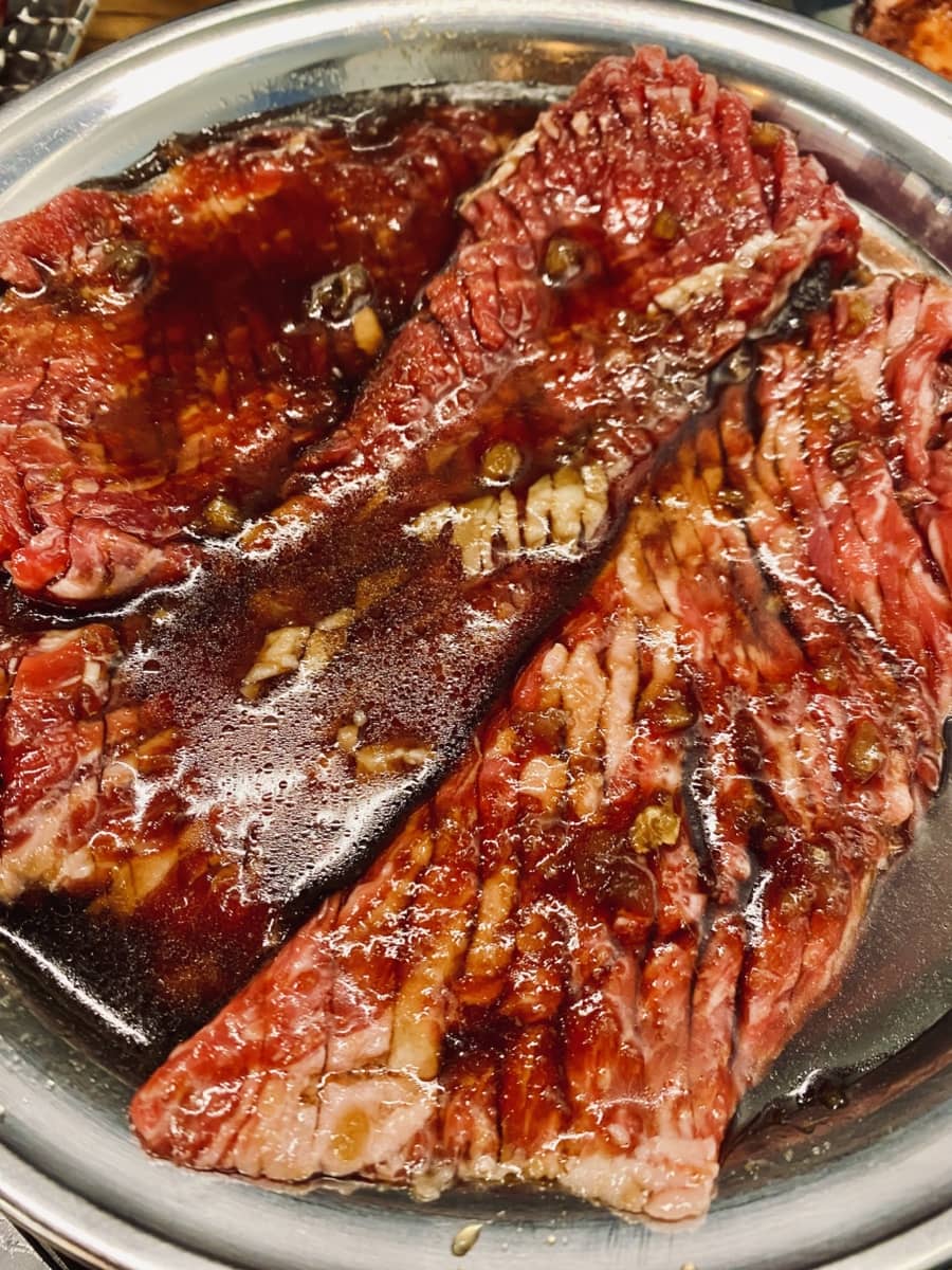 성주 한우양념갈비살 - 조선한우