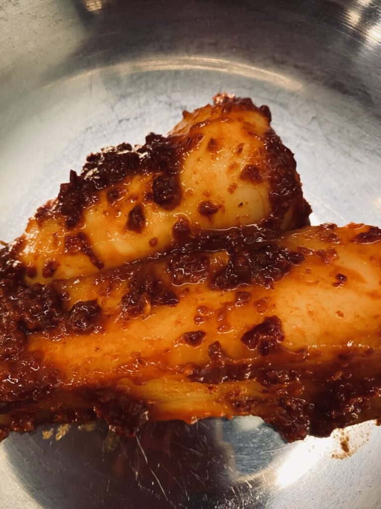 성주 조선한우 기본 반찬