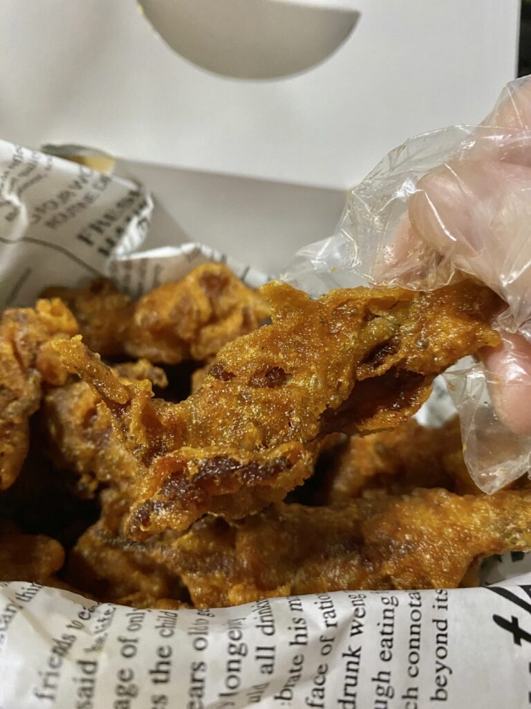 성주 뼈닭발튀김 조선의옛날통닭