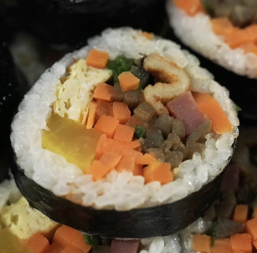 성주 미소 김밥, 진미김밥, 돈까스